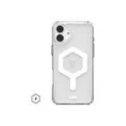 UAG Plyo Magsafe Compatible Phone Case for iPhone 16 Plus (Ice/White)