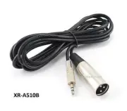 10ft 3.5mm TRS Plug to 3-Pin XLR Male Plug Balanced Audio Cable, XR-A510B