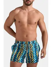 [Teamm8] Resort Swim Short in Blue Mirage