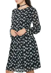[Glamorous] Moonlight Path Floral Dress