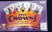 Five Crowns Five Suited Rummy Style Family Award Winning Card Game 1-7 Players