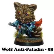 Chibi Tooth & Sword Wolf Anti-Paladin