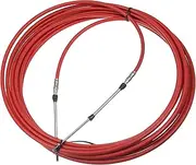 1pcs 36ft 11 Meter 433 Inch Marine Type 3300 / 33C Throttle Shift Remote Control Box Cable for Yamaha Outboard Engine Boat Motor Steering System Red Auto Replacement Parts