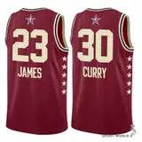 在飛比找遠傳friDay購物優惠-Nike 球衣 男裝 紀念款 復刻 James/Curry 