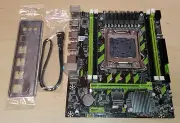 X79G v1.51 Motherboard M-ATX LGA DDR3 NVME M.2 XEON E5 V1 V2 CPU!