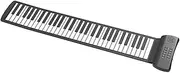 Generic Roll Piano Music Keyboard Keyboards Instruments 61-keys Roll-up Piano Portable Keyboard Roll-up Piano Silicone Foldable Roll-up Piano Foldable Roll-up Electronic Piano