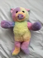 Goffa Plush Pig TieDye NWOT
