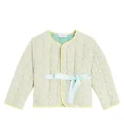 [Paade Mode] Paade Mode Printed reversible cotton jacket Y 4 yellow