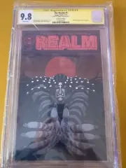 THE REALM #1 CGC 9.8-2017 NYCC -signed Jeremy Haun