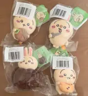 Chiikawa Rabbit Lottery D Prize Complete Canelé Pizza Bun Scissors Acorn