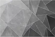 TOMVAES Office Chair Mat for Carpet/Hardwood Floors, 120x100 CM Anti-Slip Desk Chair Mat, Computer Mat for Rolling Chair, Multi-Purpose Floor Protector for Home Office (Black Grey)