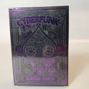 Cyberpunk Purple Playing Cards - Elephant - Limited 2019 - RARE- NIS