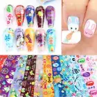 Easter Nail Art Foil Transfer Stickers Easter Holiday Theme Rabbit Easter Eggs