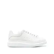 [Alexander Mcqueen] Alexander Mcqueen Leather Sneakers 37 IT WHITE