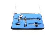 Dynamic Power Air Brush Spray Gun Dual Action Mirco Control Kit 0.2Mm Paint Sprayers