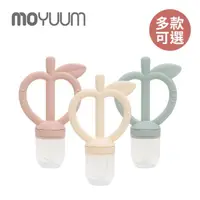 在飛比找momo購物網優惠-【MOYUUM】韓國 白金矽膠固齒器水果咬咬棒咬咬樂(多款可