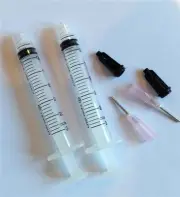 3cc 3ml syringe 18 gauge Needle tips Glue Rhinestone Adhesive Crystals Flatbacks