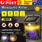 Solar Mosquito Zapper Mosquito Killer Wall Lamp Bug Zapper Fly Insect Repeller