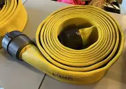 BRAND NEW 3” x 25’ Double Jacket Fire Hose 3” NH/NST Yellow - PLEASE READ FIRST