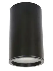 Surface 150mm LED Tri-Colour Surface Mounted Downlight in Black