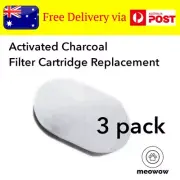 Cat water fountain activated charcoal filters 3 pack kmart