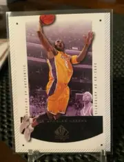 2002-03 SP Authentic Los Angeles Lakers Basketball Card #37 Kobe Bryant