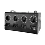 4-Holes 3000W LED Smoke Bubble Machine RGBW With DMX512 Control Stage Professional Bubble Machine For Wedding Party DJ D