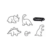 Tattoofield - Dinosaur Waterproof Temporary Tattoo As Shown In Figure - One Size