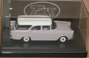 1961 EK Holden Special Wagon Cameo Beige Snowcrest White 1/43 Trax TR88B Mint