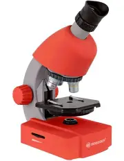 [Bresser Junior] Microscope 40x-640x Magnification In Red