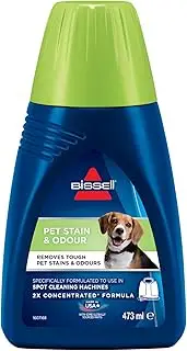 BISSELL Pet Stain & Odour 74R7E 2x Concentrated Formula for Spot Cleaners, 473ml