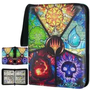Card Binder for /TCG,9 Pocket Trading Card Binder for YGO/PTCG,Holds 720 Card...