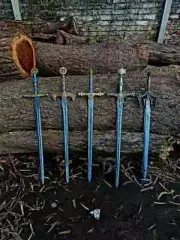 Handmade Damascus Steel Sword, Viking Sword, Battle Ready Sword With Sheath