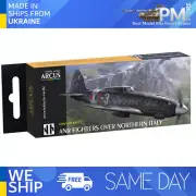 Arcus 4012 Enamel paints set ANR Fighters Over Northern Italy 6 colors set 10ml