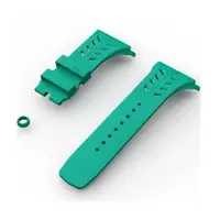 在飛比找鮮拾優惠-【Y24】 Apple Watch 多彩矽膠錶帶【松石綠】