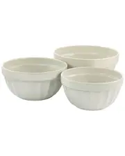 Martha Stewart 3pc Stoneware Bowl Set