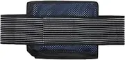 Reusable Hot Cold Gel Wrap Pack Relieve Soreness Swelling Menstrual Cramps Back Waist Knees Legs Abdomen Pain Relief Strap Gel Wrap (Black multi-purpose strap + royal blue gel hot and)