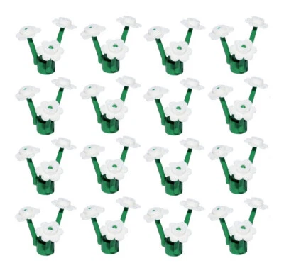 ☀️NEW LEGO 12 WHITE Flowers with 16 Stems