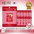 MJ Care Essence Mask Pack Pomegranate 100 sheets x 23g Elastic + supple