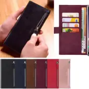 Bestie Zipper Wallet Case for Samsung Galaxy S25 S24 S23 S22 S21 S20 S10 S9 S8