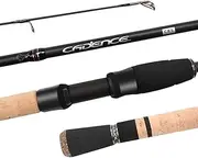[Cadence] Spinning Rod,CR5-30 Ton Carbon Casting and Ultralight Fishing Rod,Fuji Reel Seat,Durable Stainless Steel Heat Dissipation Ring Line Guides with SiC Inserts,Strongest and Sensitive Action Rods