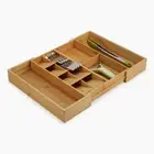 Joseph Joseph DrawerStore Bamboo Expandable Cutlery Organiser