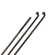 Zipp CX-Ray Black J-Bend TCS Spokes, CX-Ray J-Bend, Black, Length: 264, 3pcs
