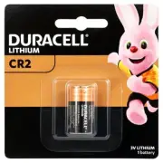 Duracell DLCR2B Photo Lithium Battery replaces CR2, ELCR2T, EL1CR2, ELCR2T, KCR2