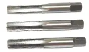 SET OF 3 M20 X 2 HSS TAPS - TAPER SECOND & PLUG - UK APEX THREADING TOOL