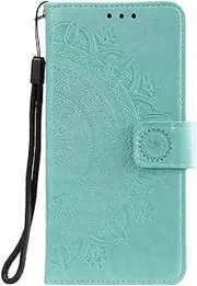 Bnvdfre Samsung A14 Case Protective Samsung Galaxy A14 Wallet Phone Case Flip PU Leather Shockproof Card Holder Magnetic Stand Cover for Samsung Galaxy A14 4G/5G, Green