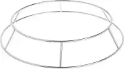 Wok Ring for Pairing with Traditional Round Bottom Woks Chrome