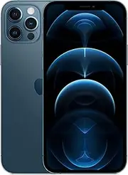 Apple iPhone 12 Pro Max 5G 256GB - Pacific Blue (Renewed)