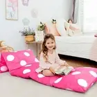 Butterfly Craze Floor Pillow Case, Polka Hot Pink - King Size
