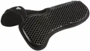 Acavallo Withers Free Hexagonal Gel Pad with Memory Foam AC215 - Black